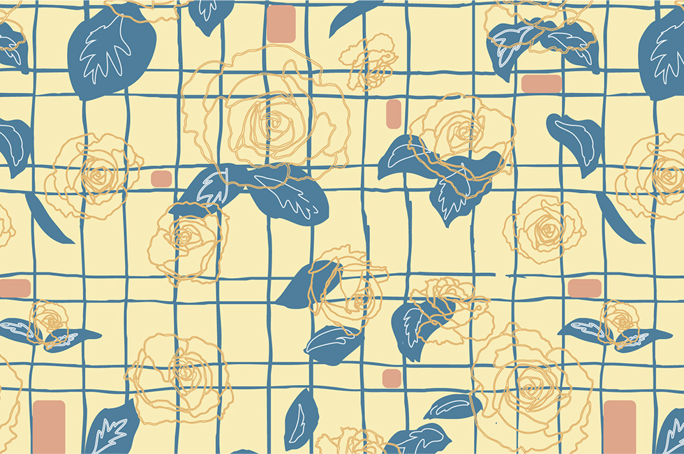 Pattern collection Rose Garden 1950