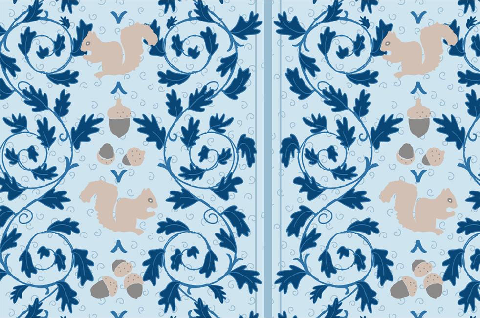Pattern collection Enchanted Forest