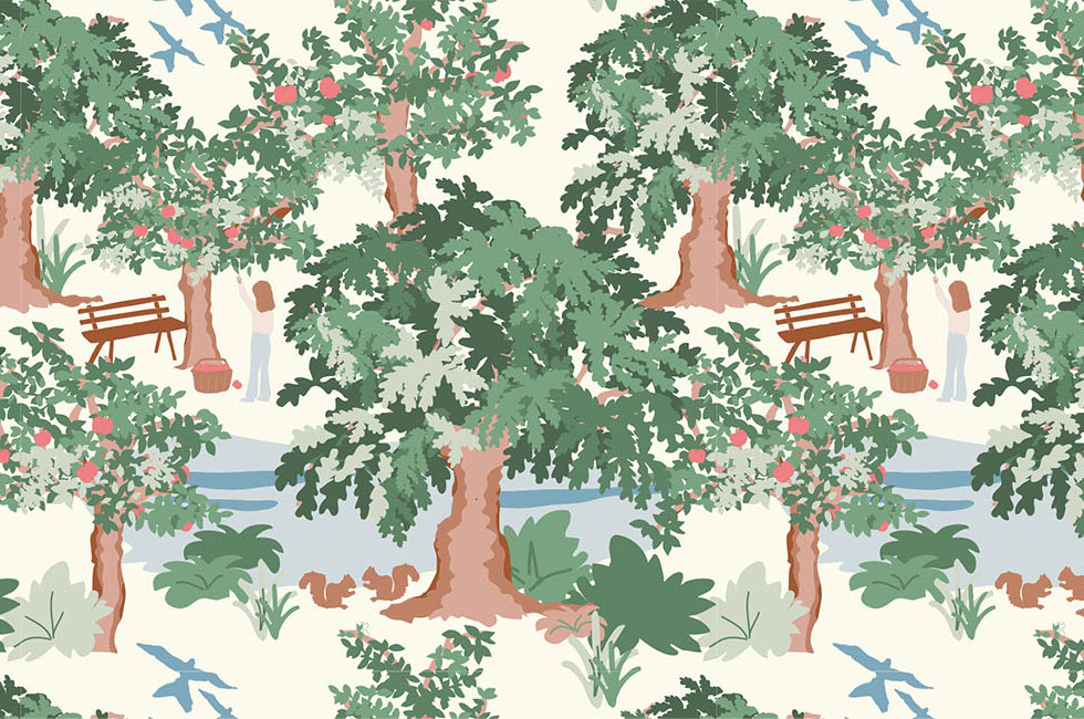 Pattern collection Beneath the Oaks