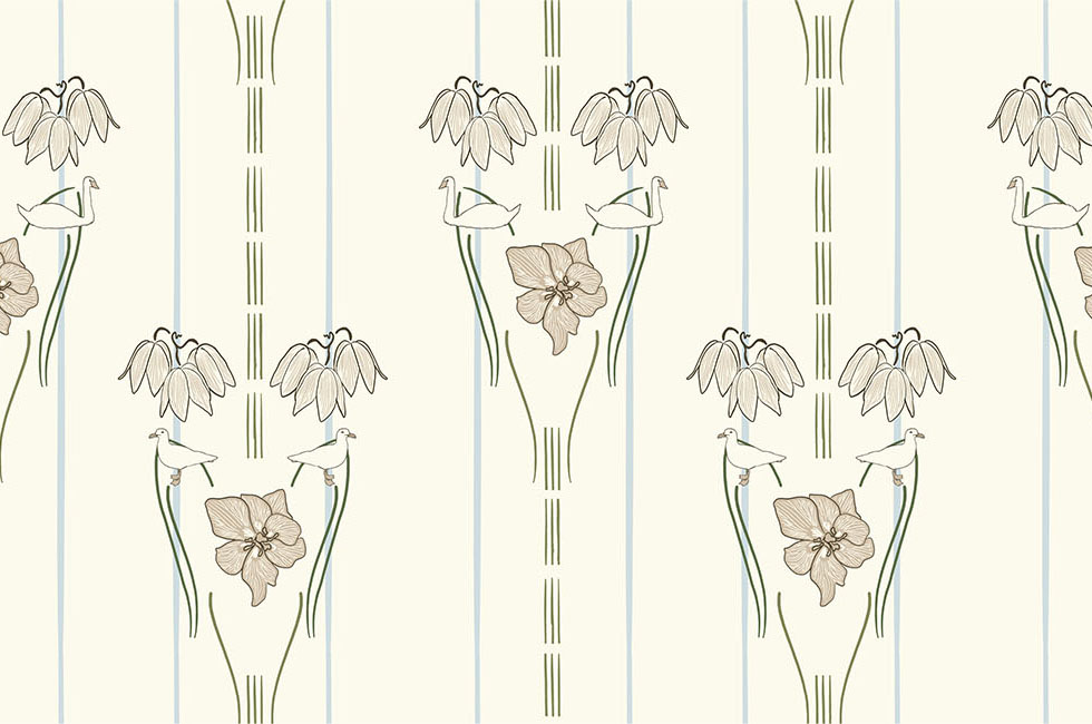Pattern collection Childhood Home No. II