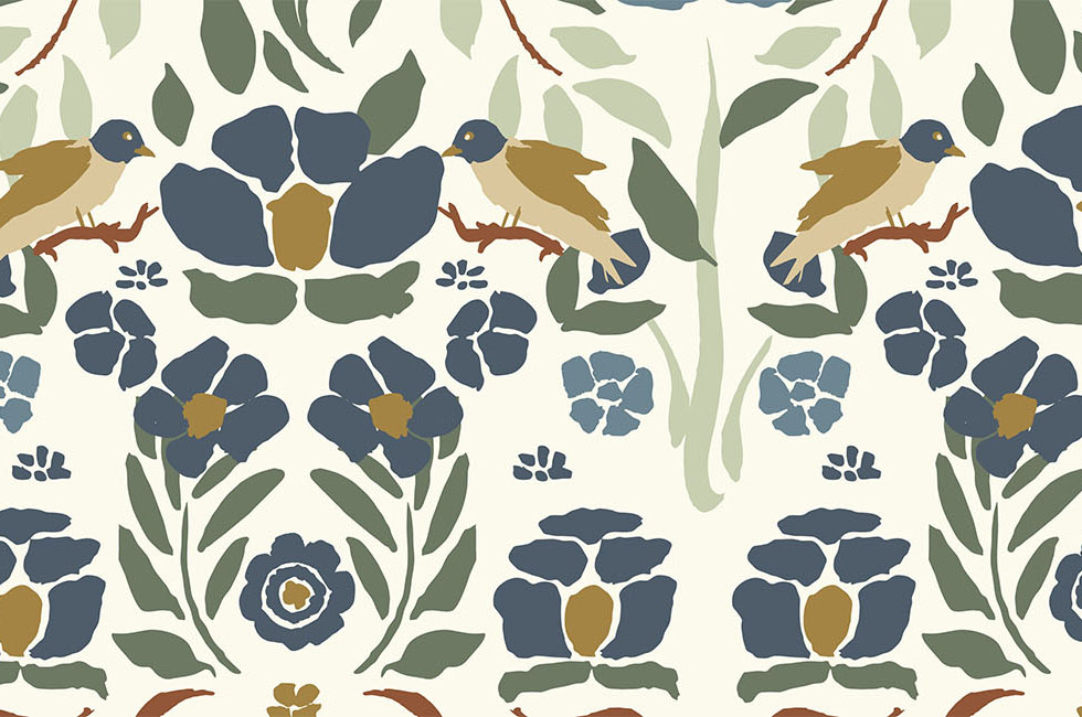 Pattern collection Morning Birds